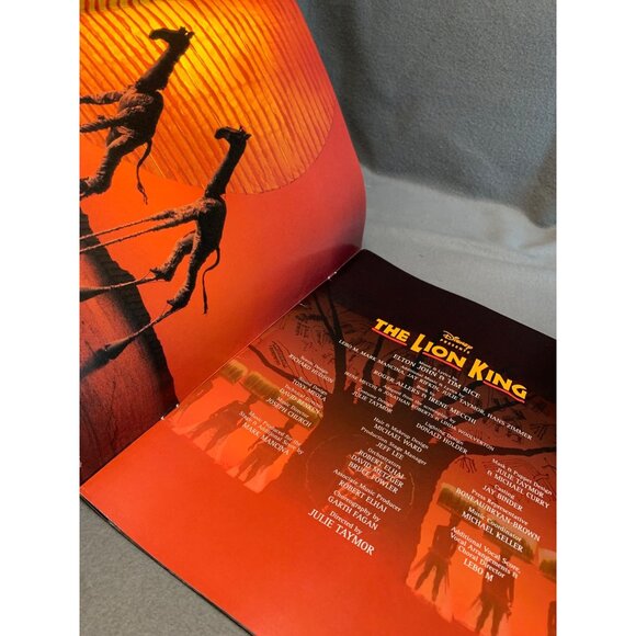 Disney The Lion King Broadway Musical Program 1997 Theater - Picture 2 of 11